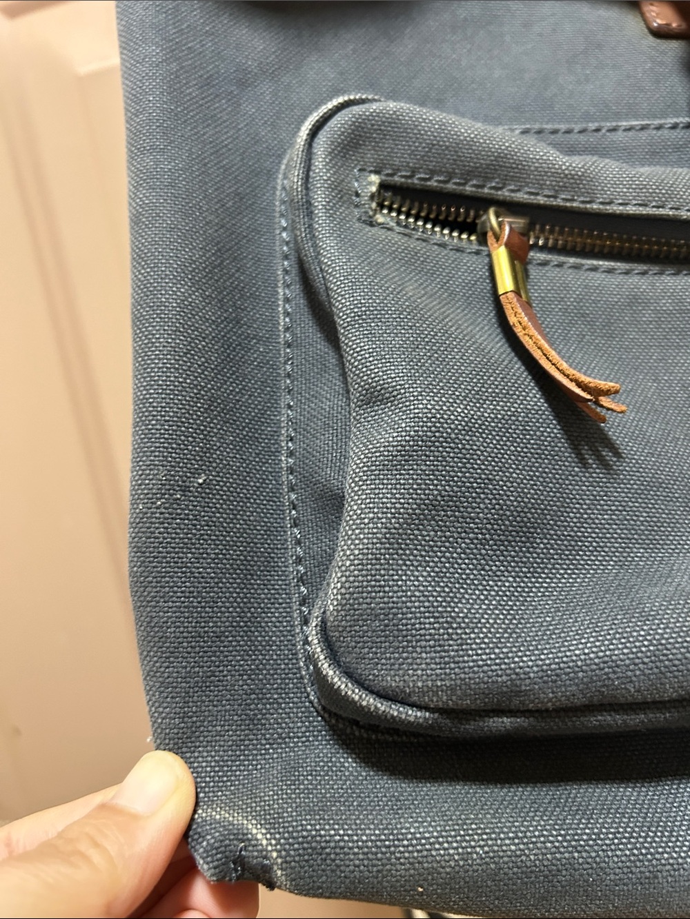 Madewell Canvas Foldover Backpack - Picture 8 of 12